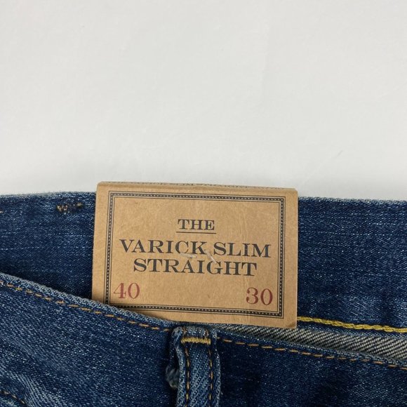 NEW Polo Ralph Lauren The Varick Slim Straight Jeans Mens 40 x 30 Stretch - Picture 9 of 15